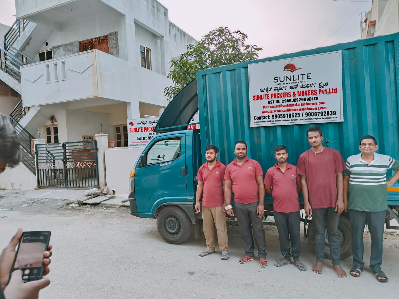 Our Crew on Site